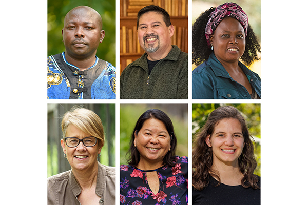 Headshots of the six 2022 Journey graduates