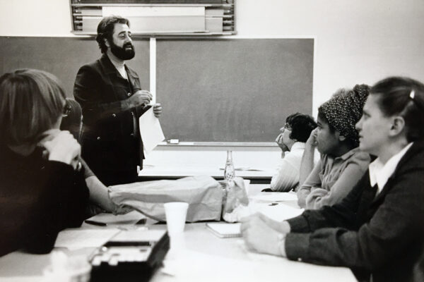 David Augsburger teaches at AMBS in this undated image. (AMBS photo)