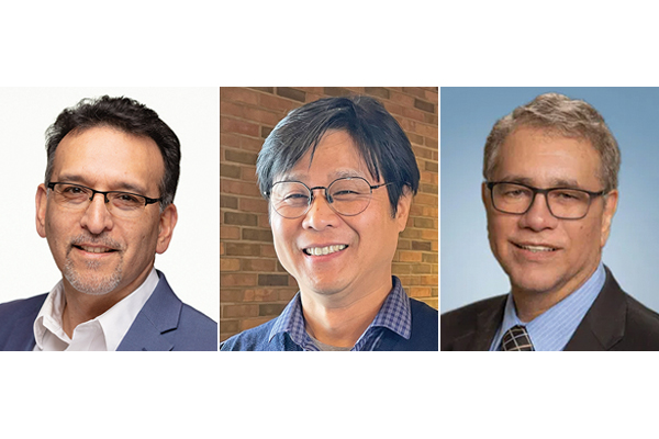 (l. to r.) Gilberto Pérez, Jr.; Hyun Hur; Luis Rodriguez