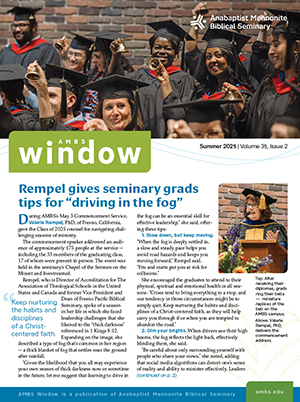 AMBS Window Summer 2025 cover